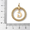 304 Stainless Steel Pendants STAS-D154-01G-G-3