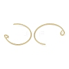 Brass Earring Hooks KK-C069-02G-2