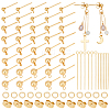 304 Stainless Steel Ball Post Stud Earring Findings STAS-UN0063-09-1