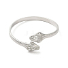 304 Stainless Steel Snake Cuff Bangles BJEW-A003-01P-2