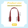PU Imitation Leather Sew on Bag Straps FIND-WH0110-495B-2
