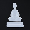 YOGA DIY Silicone Statue Molds DIY-G046-13-4