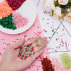 80G 8 Colors Plastic Tube Beads KY-HY0001-14A-3