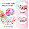 8Pcs PU Leather Cup Mats AJEW-MB0001-12-5