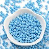 Baking Paint Glass Seed Beads SEED-A032-02G-2