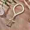 Handmade Wood Beads Door Hanging Ornaments HJEW-JM02971-1