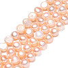 Natural Cultured Freshwater Pearl Beads Strands PSB003Y-2-3
