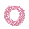 Cubic Zirconia Bead Strands ZIRC-P109-01A-04-3