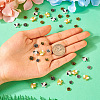 60Pcs 10 Style Alloy Enamel Cabochons MRMJ-TA0001-25-6