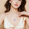 24Pcs 6 Styles Alloy Hollow Geometric Open Back Bezel Pendants FIND-CA0010-76A-6