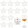 Paper Wine Glass Charms AJEW-WH0080-13B-1