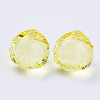 Transparent Acrylic Pendants TACR-Q261-B-V21-2