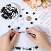 300Pcs 3 Styles Acrylic European Beads DIY-SP0001-16-3