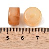 Two-Color Opaque Acrylic Imitation Gemstone Beads AC-CBA3EFE-02F-2
