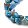 Natural Agate Beads Strands G-RM241227-03-3