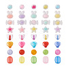 400Pcs 8 Style Acrylic Beads TACR-PJ0001-02-2