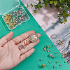 32Pcs 2 Colors Brass Clip-on Earrings Findings KK-PH0011-67-3