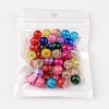 Mixed Crackle Glass Beads X-CCG-Q001-10mm-M-5