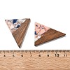 Resin and Walnut Pendants FIND-R051-01B-3