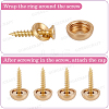 2 Bags Carbon Steel Screw FIND-GF0009-32A-6