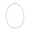 5.5MM 304 Stainless Steel Rectangle Box Chain Necklaces NJEW-JN05546-4
