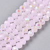 Electroplate Glass Beads Strands LS-EGLA-A044-J3mm-L02-5