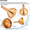 12Pcs Aluminum Funnel Hopper AJEW-GF0010-31G-6