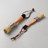 Bristle Paint Brushes Set with Birch Handle AJEW-WH20072-01-2