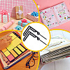 2 Sets Acrylic Book Cover Guide AJEW-UN0001-93B-6