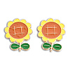 Sunflower Shape Enamel Pin JEWB-N007-203-2