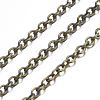 Brass Cable Chains X-CHC027Y-AB-2