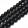 Natural Golden Sheen Obsidian Strands Beads LS-G-R485-09-6mm-1