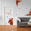 Translucent PVC Self Adhesive Wall Stickers STIC-WH0015-165-3