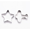 Non-Tarnish Stainless Steel The Universe Series Shape Cookie Candy Food Cutters Molds DIY-H142-01P-2