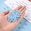 Transparent Acrylic Beads PL554-12-6