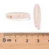 Frosted Glass Beads FGLA-L001-001E-3