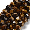 Natural Tiger Eye Beads Strands G-F523-45-10mm-1