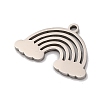 Non-Tarnish 201 Stainless Steel Pendants STAS-U016-05P-2