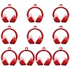 Two Tone Opaque Acrylic Pendants SACR-FZC0001-002E-1