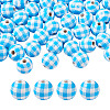 Natural Wooden Beads WOOD-TAC0010-05F-2