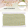 20 Yards 3-Ply Polyester Twisted Cord OCOR-WH0086-99B-03-2