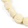 Synthetic Coral Carved Beads Strands CORA-I023-05A-02-3