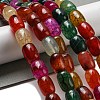 Natural Dragon Veins Agate Beads Strands G-A223-D11-01-2