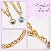 DIY Oval Cup Charms Jewelry Making Kit DIY-SP0001-78-6