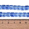 Transparent Glass Beads Strands GLAA-R041-8x8mm-A12-4