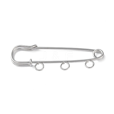 Iron Brooch Findings FIND-D036-03P-1