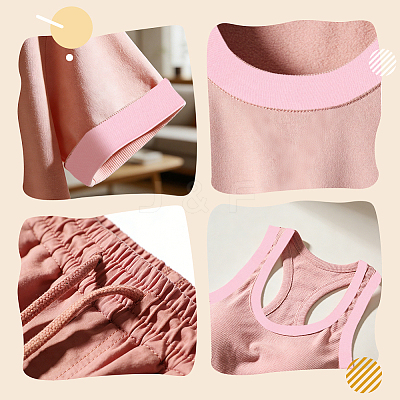 Polyester Ribbed Elastic Fabric Band DIY-WH0671-532C-1