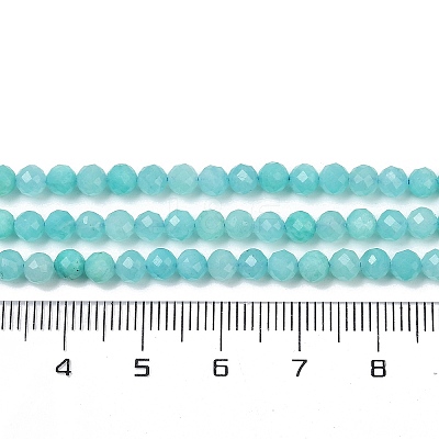 Natural Amazonite Beads Strands LS-G-I379-A02-02-1