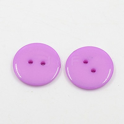 Acrylic Sewing Buttons X-BUTT-E084-C-M-1