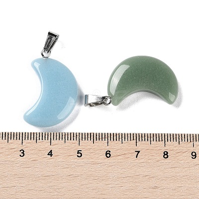 Synthetic Noctilucent Stone/Luminous Stone Pendants G-Z054-02B-1